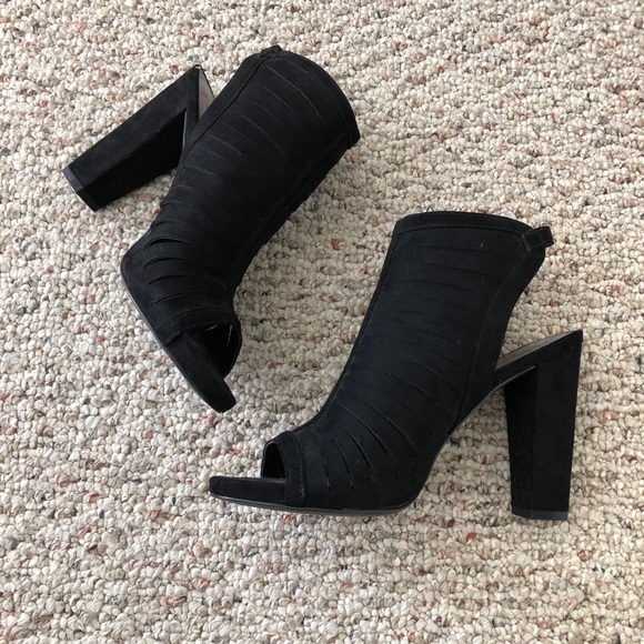 Carlos Santana Shoes - Carlos Santana Open Toe Block Heels